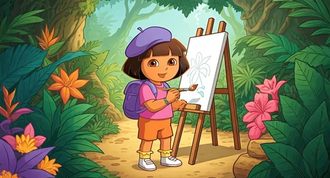 dessin animé pour apprendre l'anglais